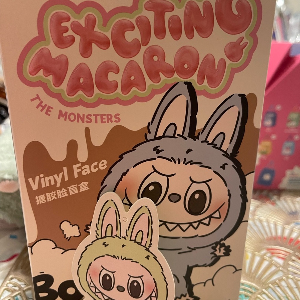 Exciting Macaron Vinyl Face Toy